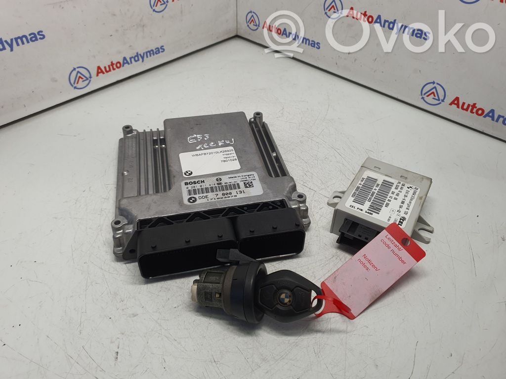 BMW X5 E53 Engine ECU kit and lock set 