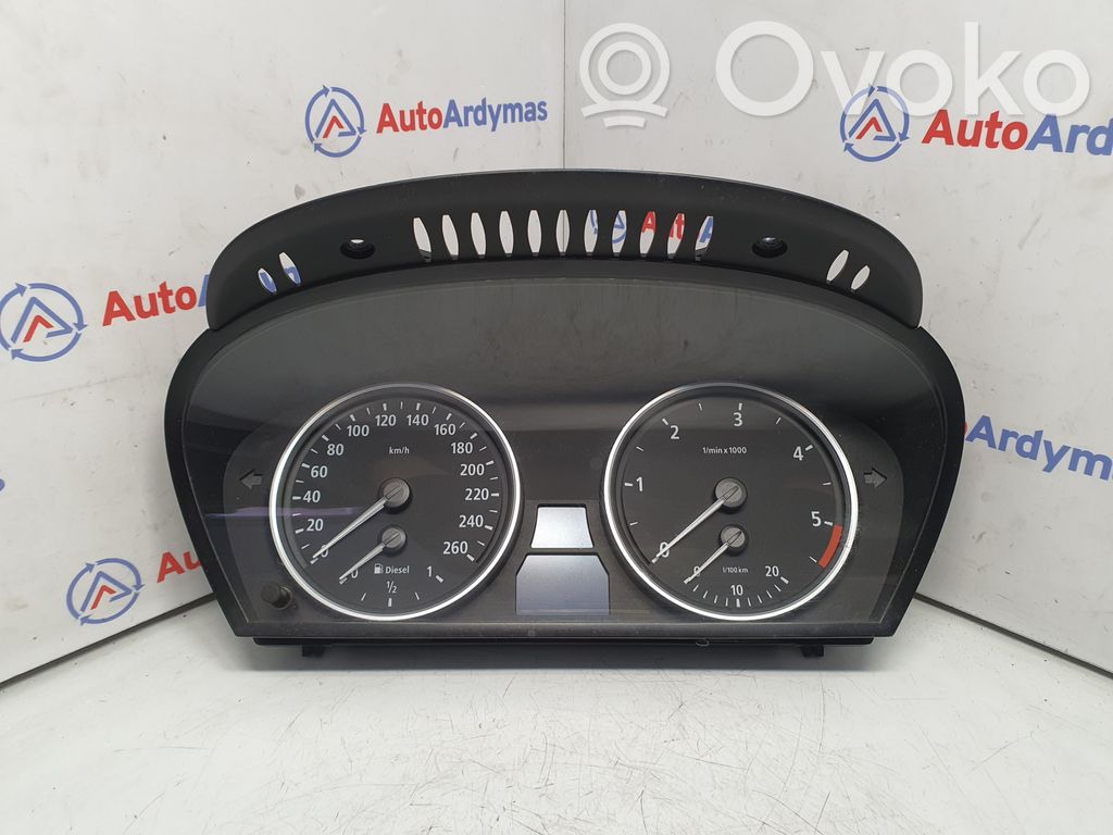 BMW 5 E60 E61 Speedometer (instrument cluster) 