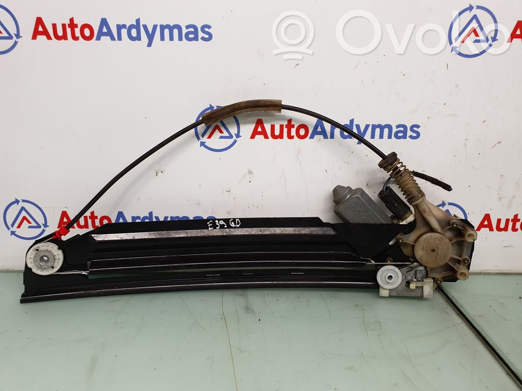 BMW 5 E39 Regulador de puerta trasera con motor 