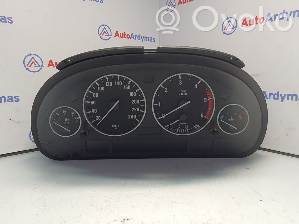 BMW 5 E39 Speedometer (instrument cluster) 