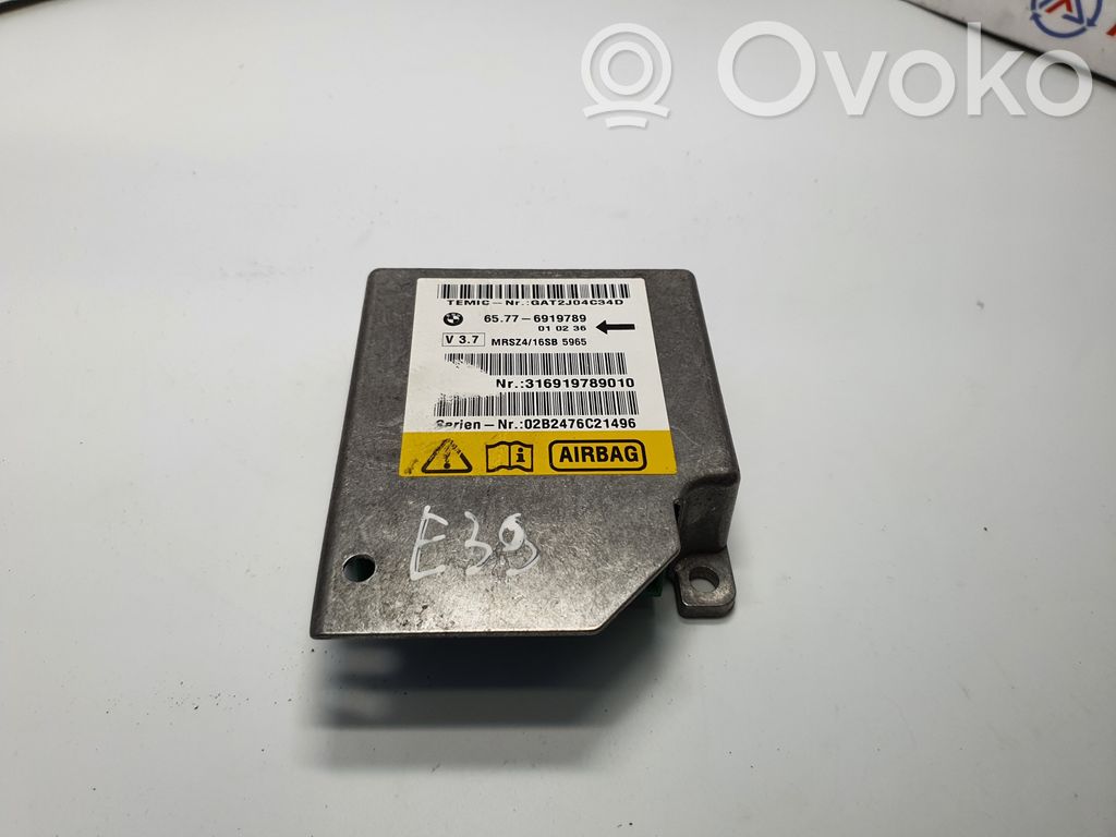 BMW 5 E39 Airbag control unit/module 