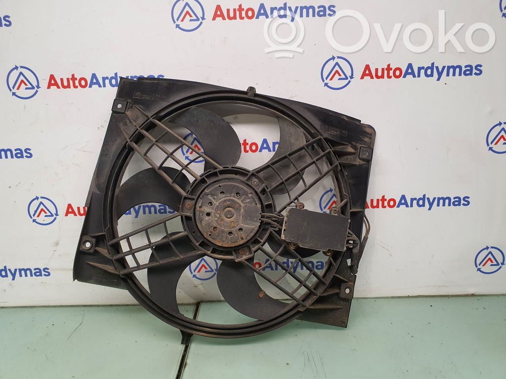 BMW 3 E46 Elektrinis radiatorių ventiliatorius 