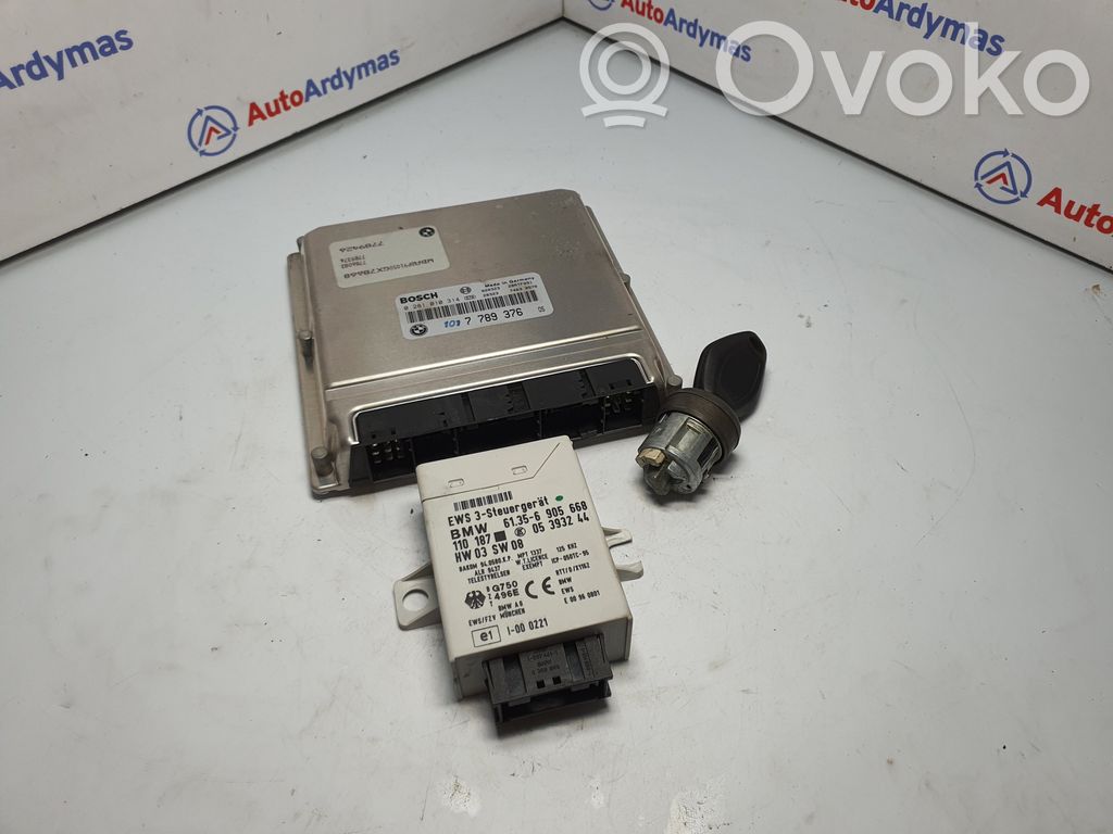 BMW 5 E39 Engine ECU kit and lock set 