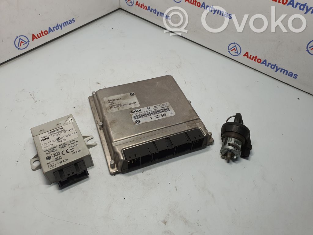 BMW 5 E39 Engine ECU kit and lock set 