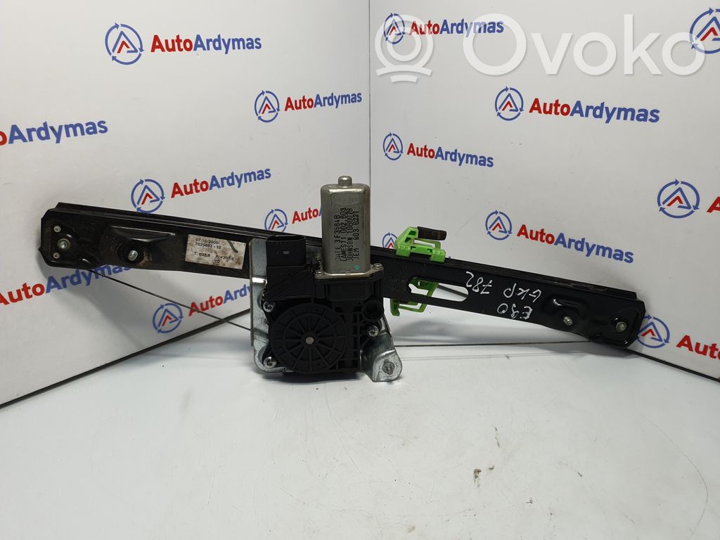 BMW 3 E90 E91 Rear door window regulator with motor 