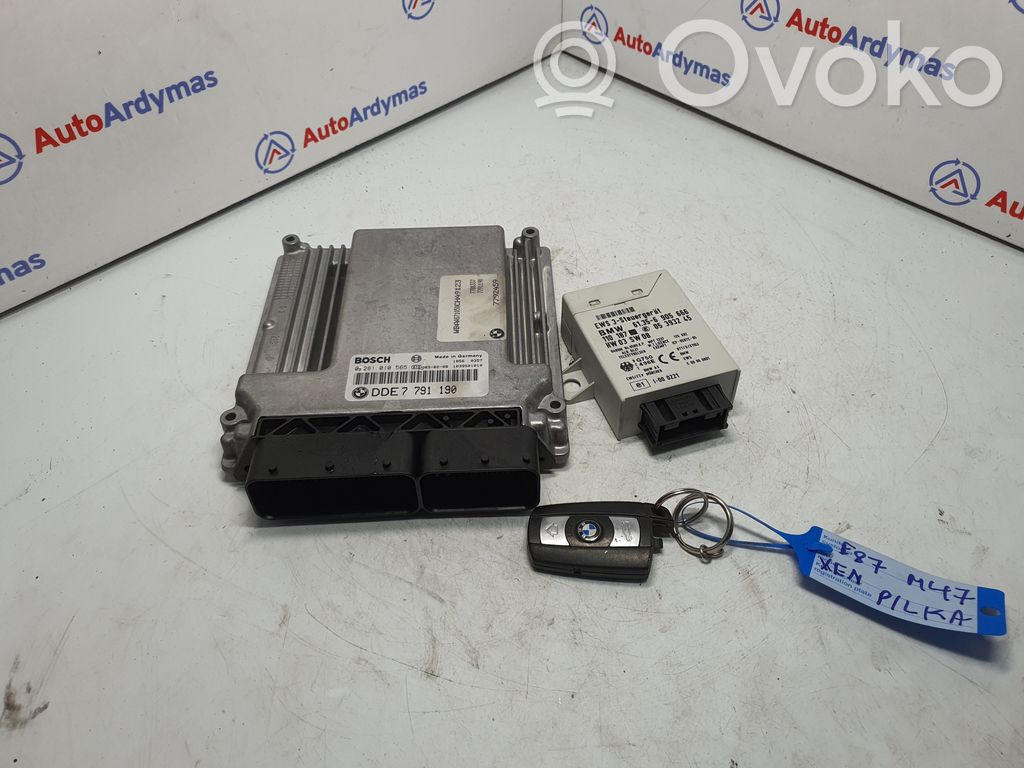 BMW 3 E46 Engine ECU kit and lock set 