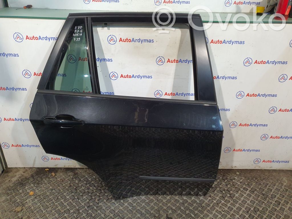 BMW X5 E70 Aizmugurējās durvis 