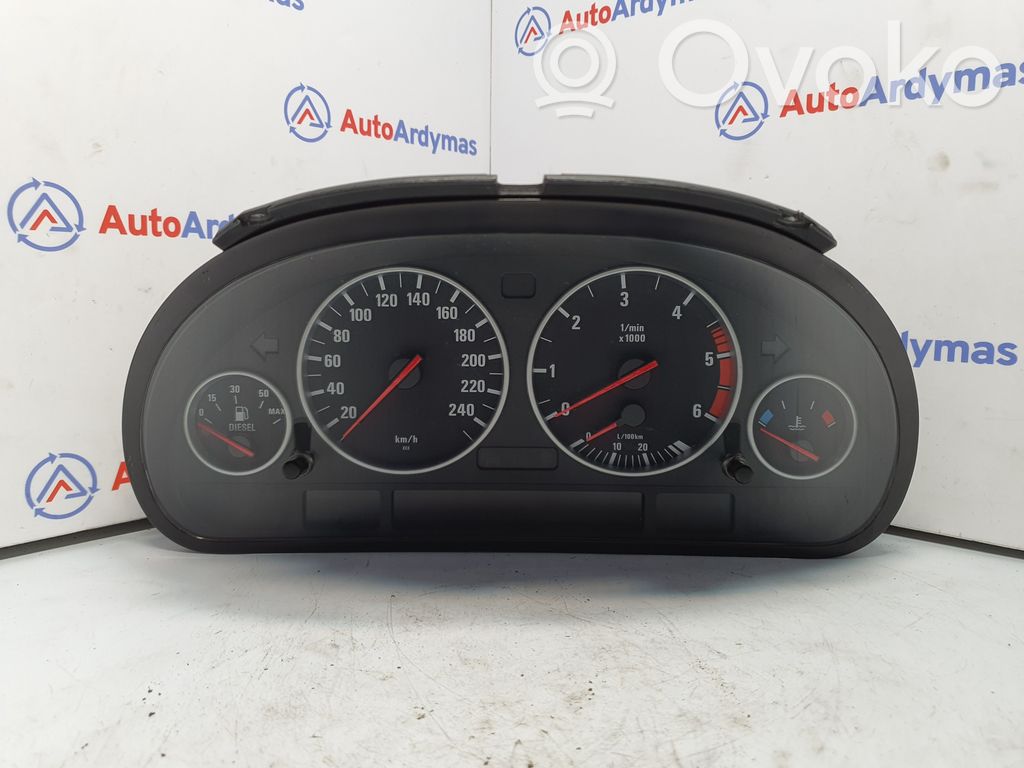 BMW 5 E39 Speedometer (instrument cluster) 