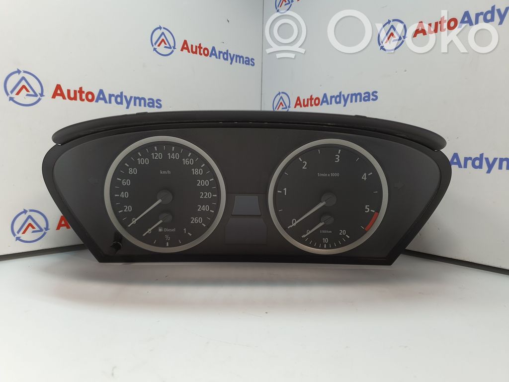 BMW 5 E60 E61 Speedometer (instrument cluster) 