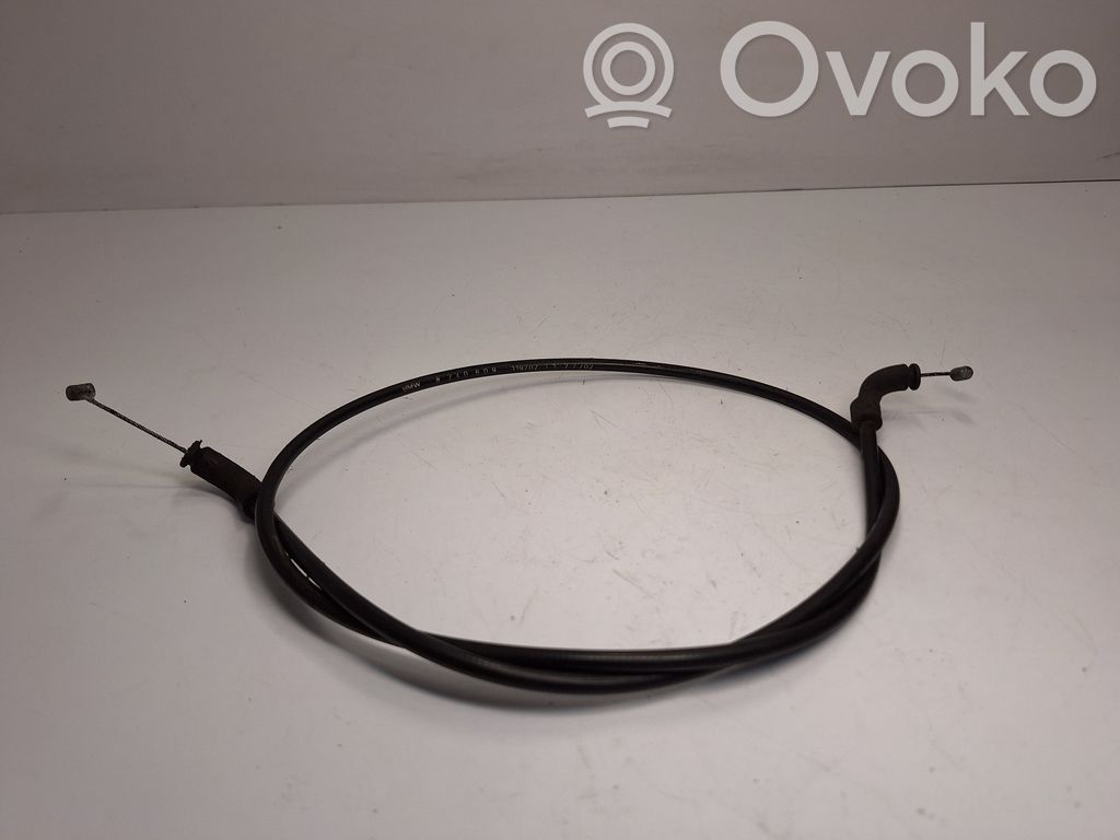 BMW 7 E65 E66 Engine bonnet/hood lock release cable 