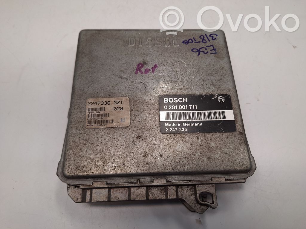 Engine control unit/module   2247336,13612247336,2247335,0281001711