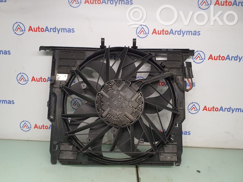 BMW 5 F10 F11 Elektryczny wentylator chłodnicy 