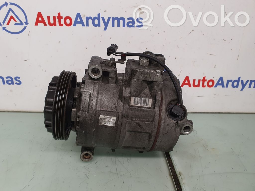 BMW 7 E65 E66 Ilmastointilaitteen kompressorin pumppu (A/C) 