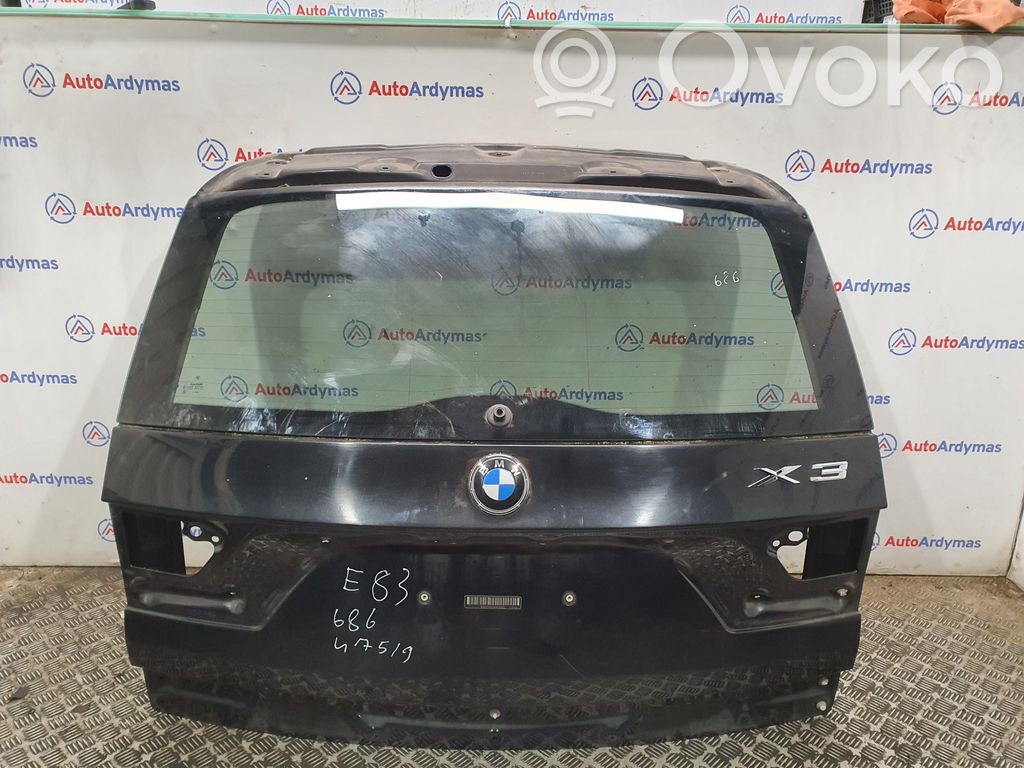 BMW X3 E83 Tailgate/trunk/boot lid 