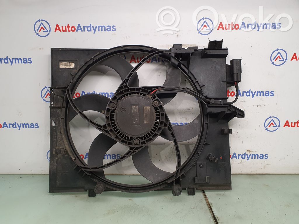 BMW 5 E60 E61 Elektrisks radiatoru ventilators 
