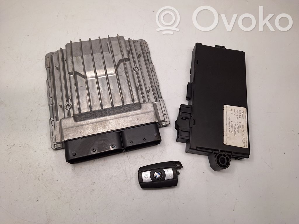 Engine ECU kit and lock set   7616431,12147616431,5WK93754,61356943835