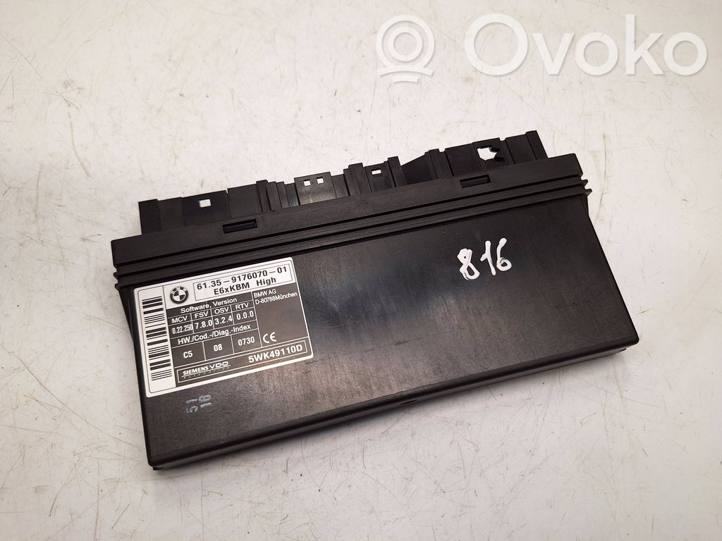 BMW 5 E60 E61 Modul de control caroserie central 