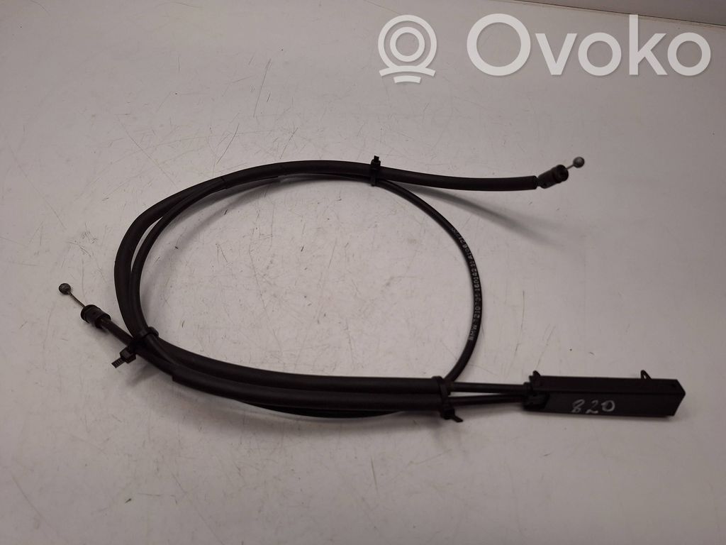 BMW X3 F25 Linka zamka pokrywy przedniej / maski silnika 