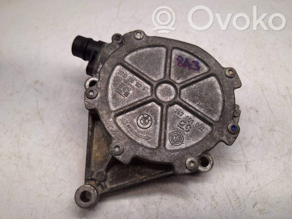 BMW 3 F30 F35 F31 Pompa podciśnienia / Vacum 