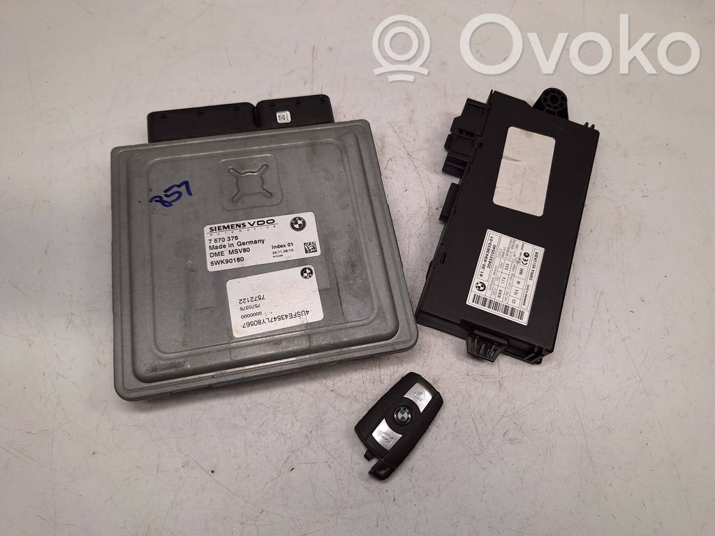 BMW X5 E70 Engine ECU kit and lock set 