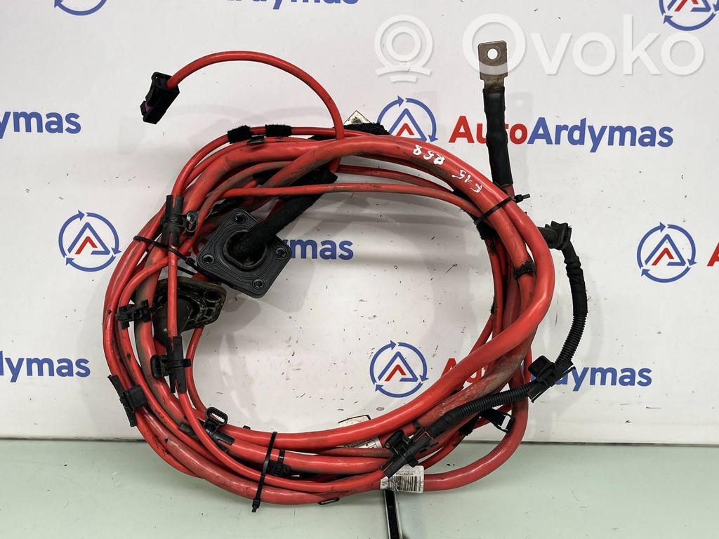 BMW X5 F15 Plus / Klema / Przewód akumulatora 