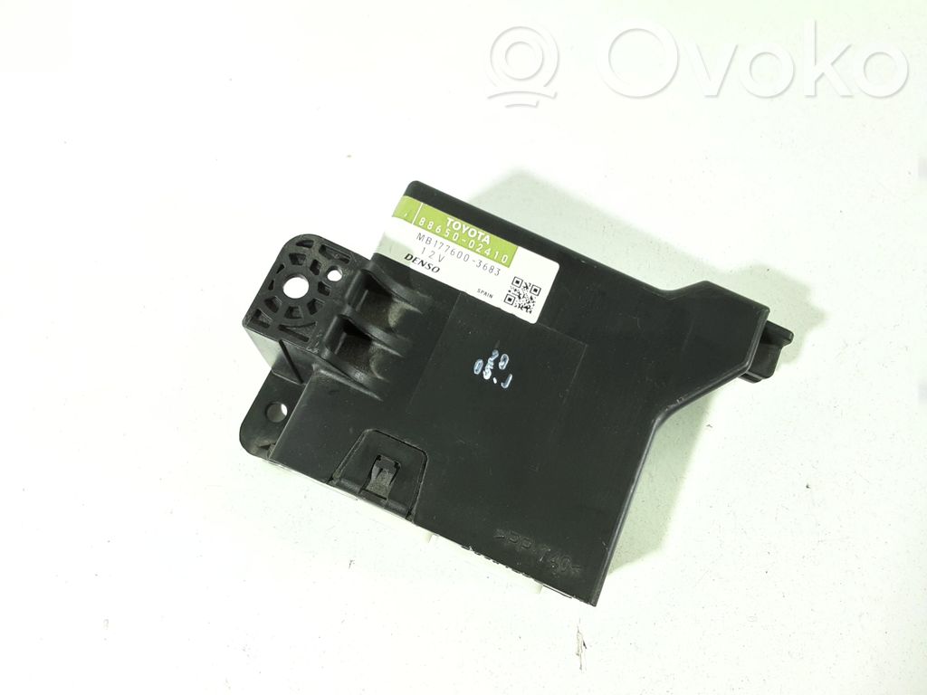Toyota Auris 150 Unidad de control de la calefacción/aire acondicionado 