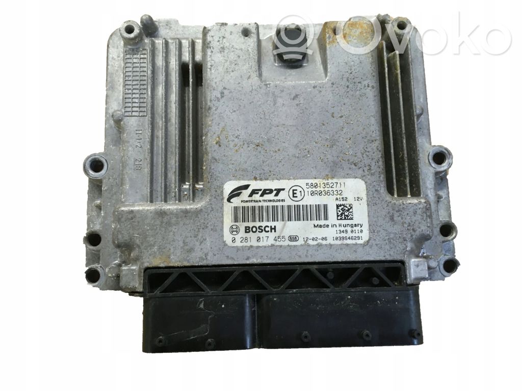 Fiat Iveco Daily Engine control unit/module 