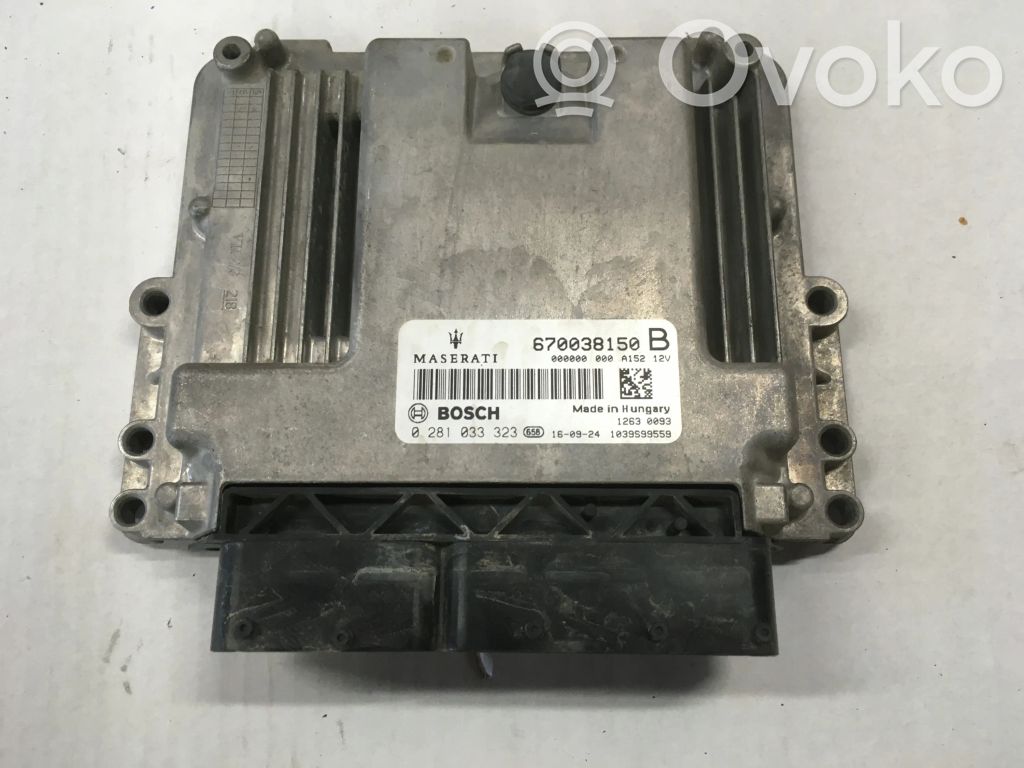 Maserati Levante Engine control unit/module 