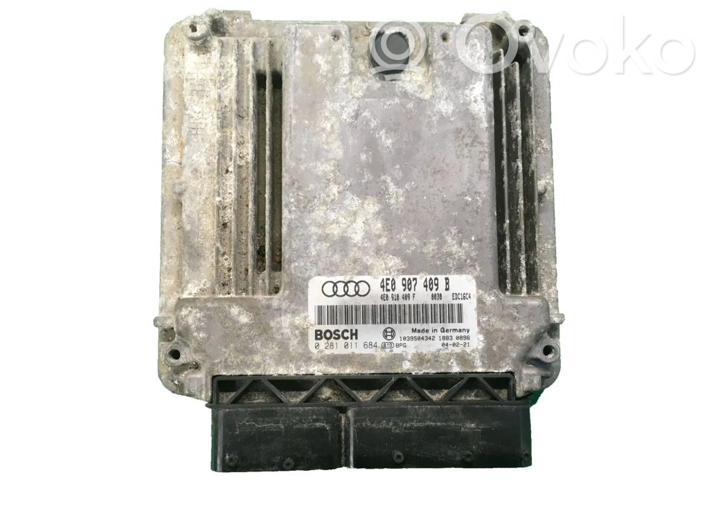 Audi A8 S8 D3 4E Engine control unit/module 