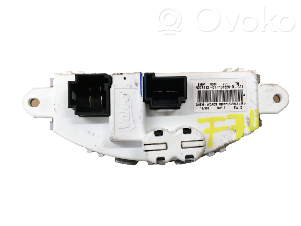 Rezystor / Opornik dmuchawy nawiewu   9276112,10C123633647,T1016251Q
