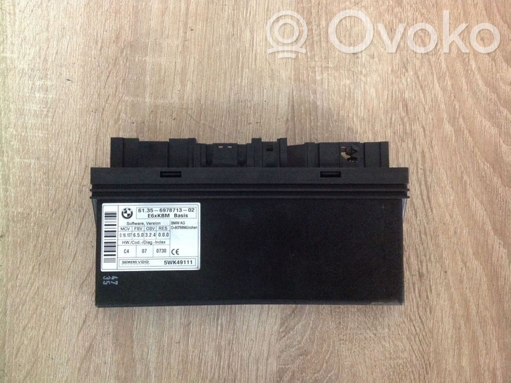 BMW 5 E60 E61 Module confort 