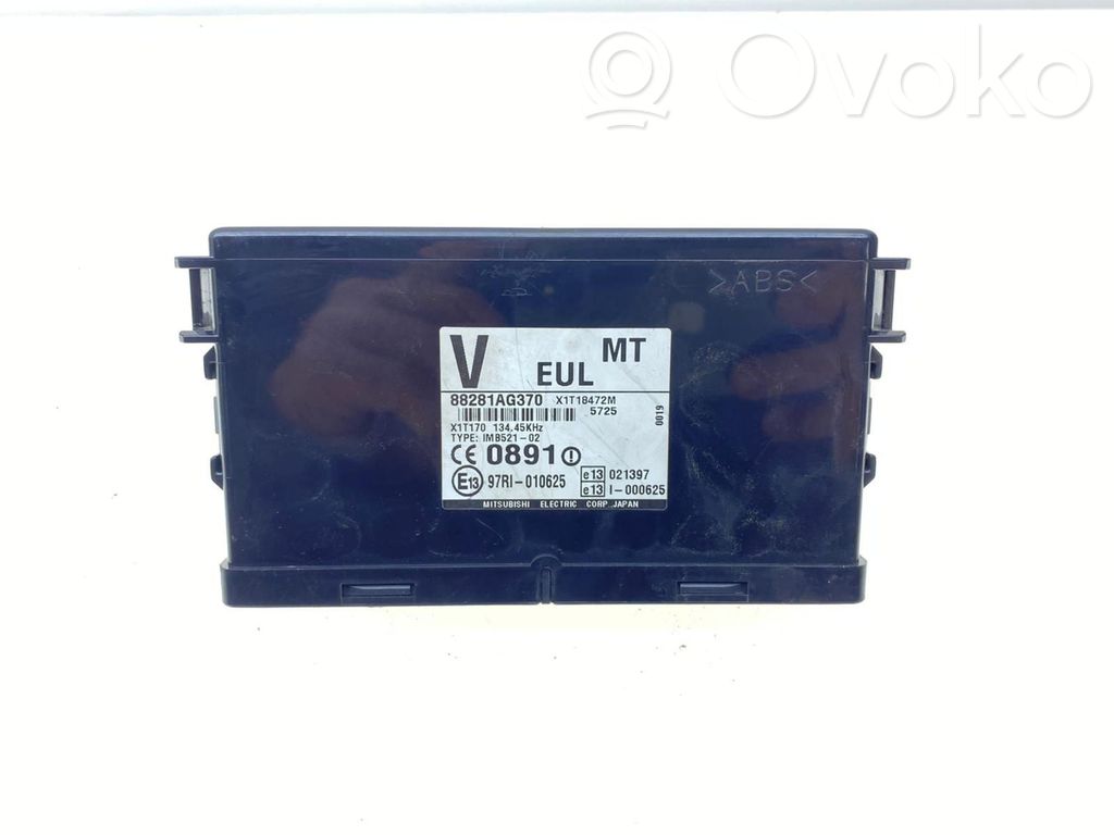 Immobilizer control unit/module   88281AG370,88281AG