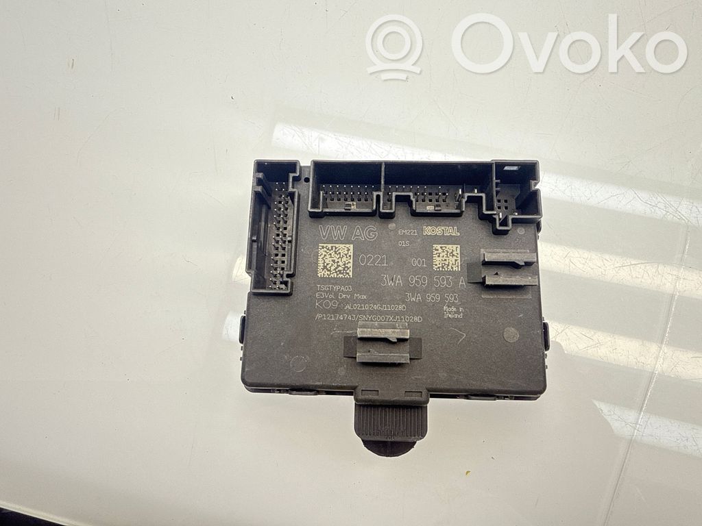 Volkswagen Golf VIII Unité de commande module de porte 