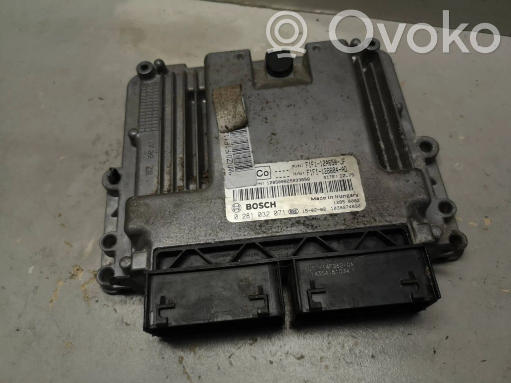 Engine control unit/module   F1F112A650JF,F1F112B684AD,0281032071
