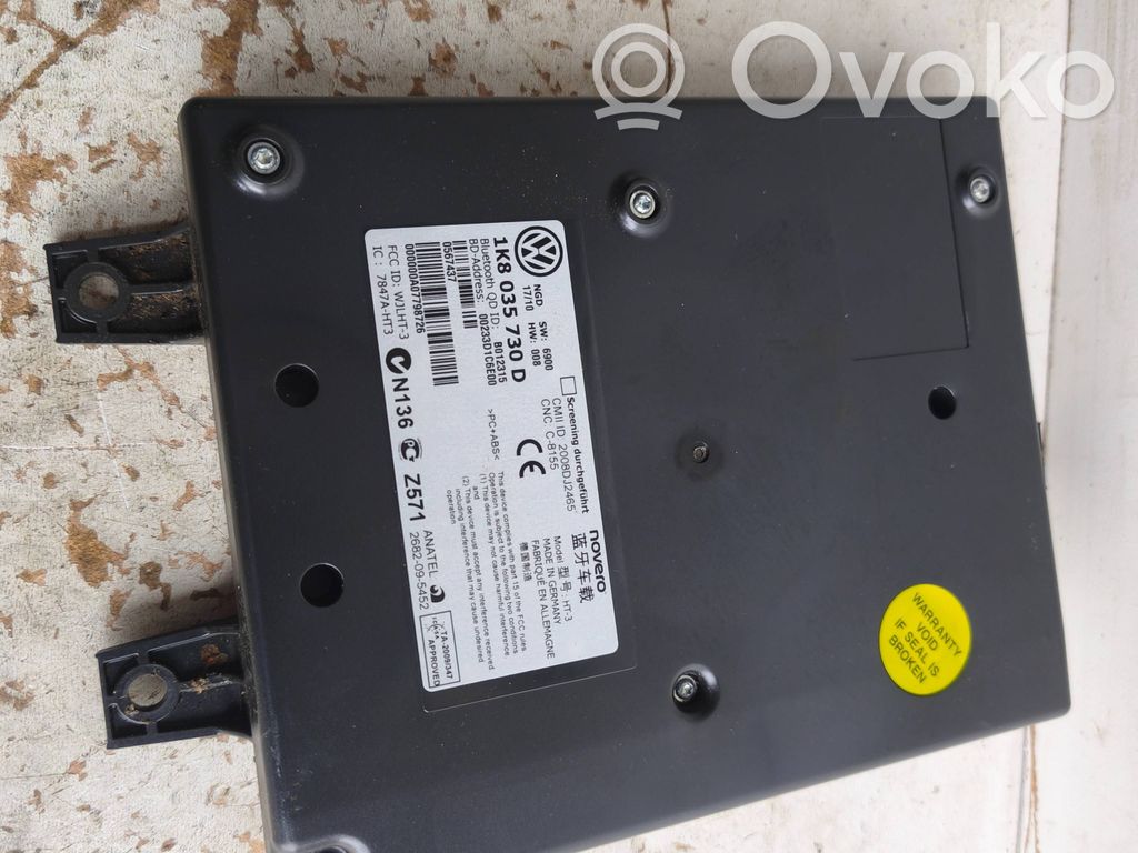 Volkswagen PASSAT B6 Unidad de control/módulo de bluetooth 