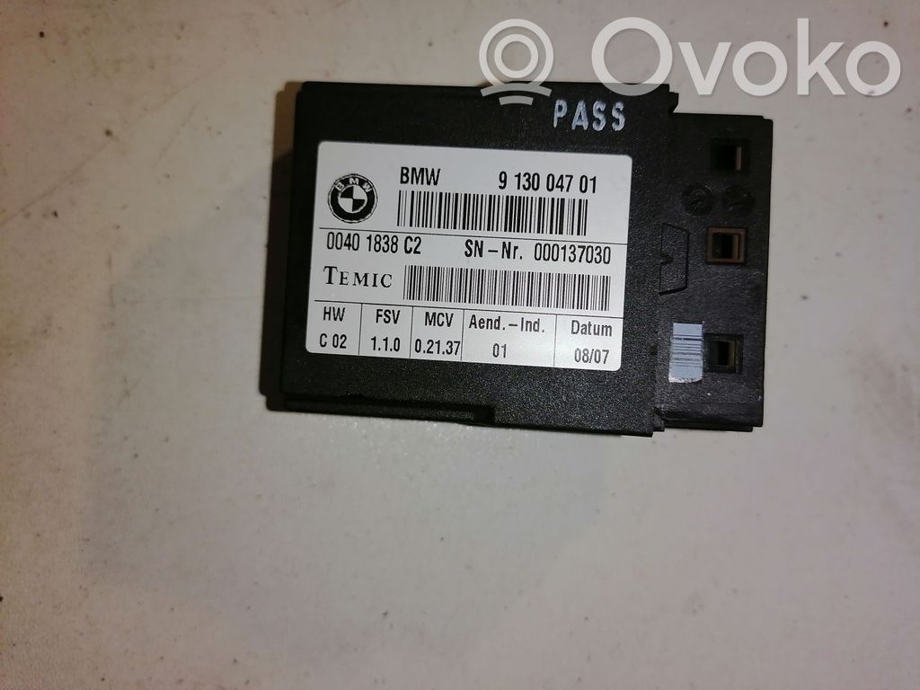 BMW 3 E92 E93 Seat belt warning relay 
