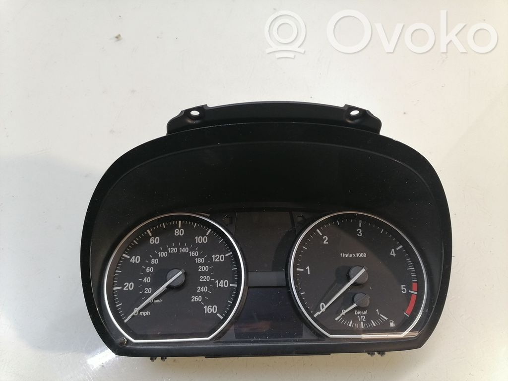 BMW 1 E81 E87 Velocímetro (tablero de instrumentos) 
