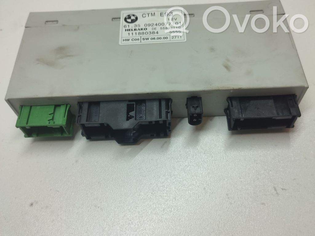 BMW 3 E92 E93 Stoglangio valdymo blokas 