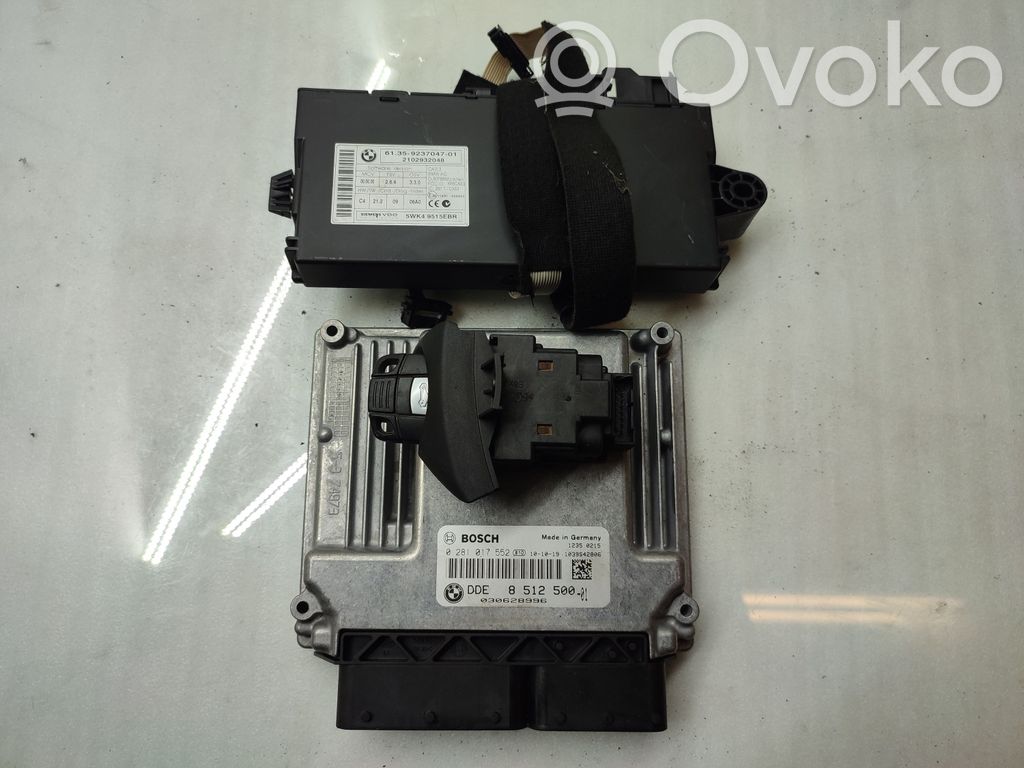 BMW X1 E84 Engine ECU kit and lock set 