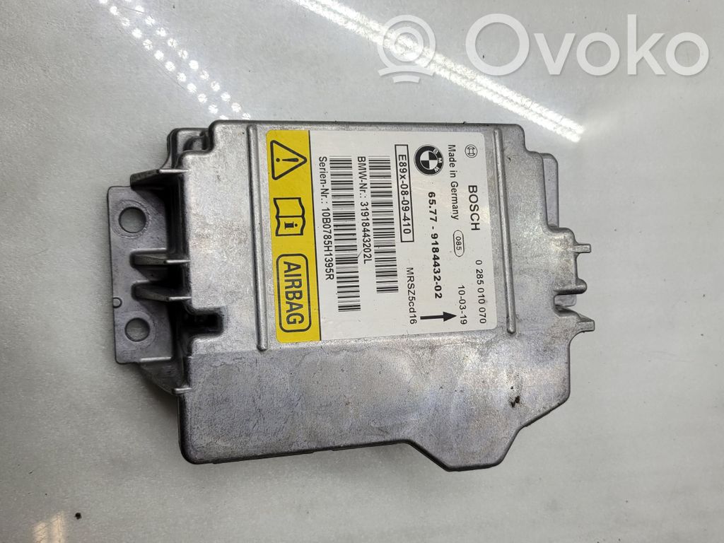 BMW 3 E92 E93 Oro pagalvių valdymo blokas 
