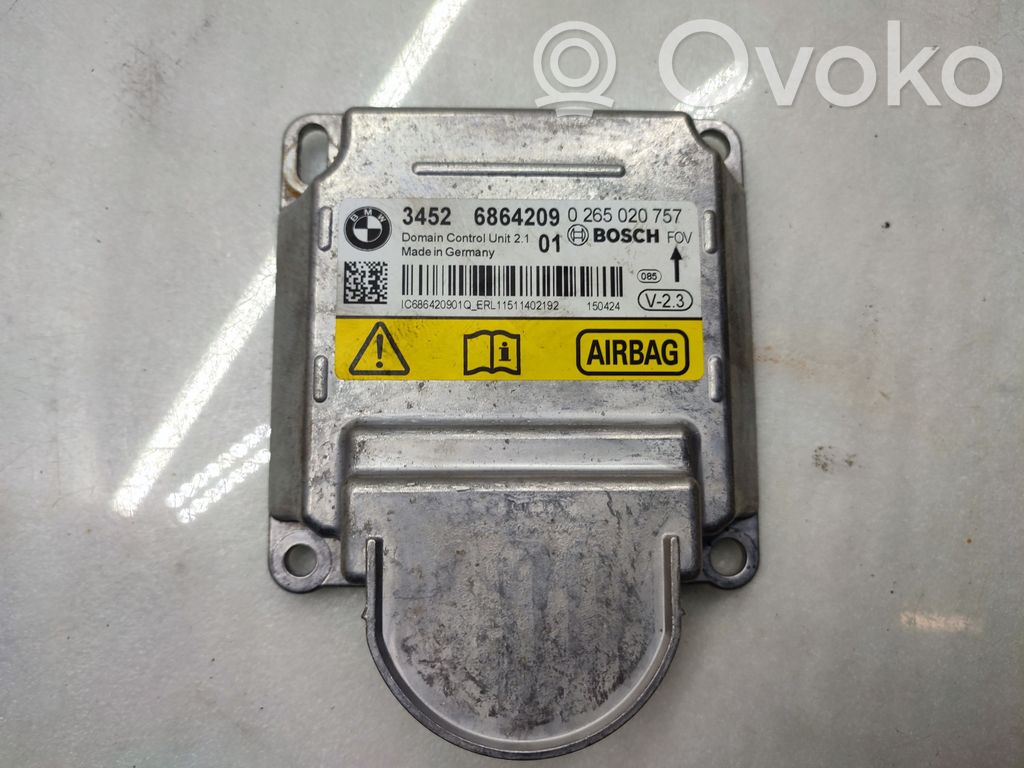 BMW 3 F30 F35 F31 Airbag control unit/module 