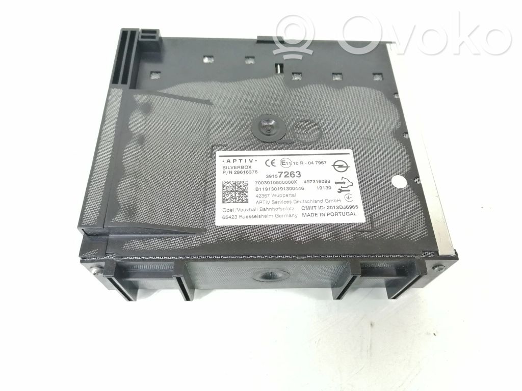 Opel Astra K Moduł / Sterownik dziku audio HiFi 