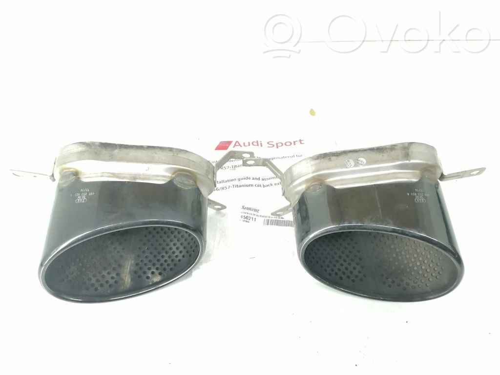 Audi A6 S6 C7 4G Embouts d'échappement 