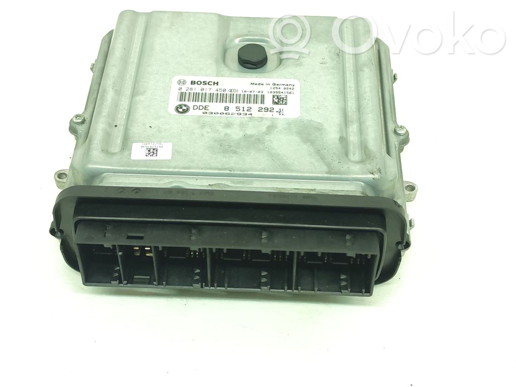 BMW 3 E90 E91 Engine control unit/module 