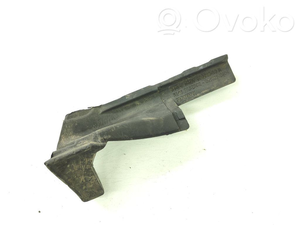 BMW 5 F10 F11 Element spumă suport/etanșare aripă 