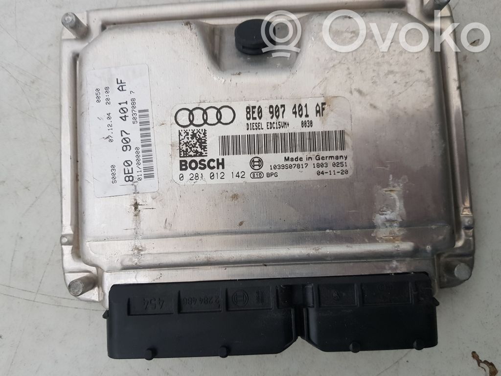 Audi A4 S4 B6 8E 8H Engine control unit/module 