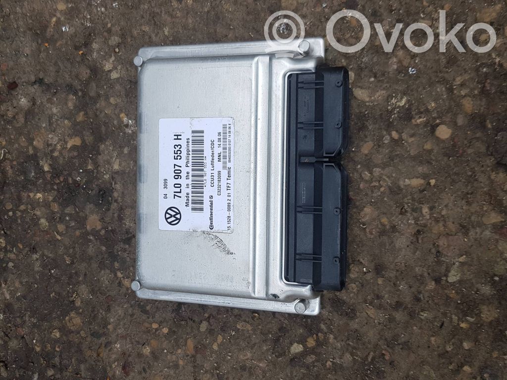 Volkswagen Touareg I Module de commande suspension 