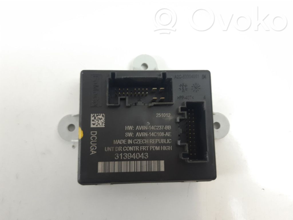 Volvo V40 Durų elektronikos valdymo blokas 