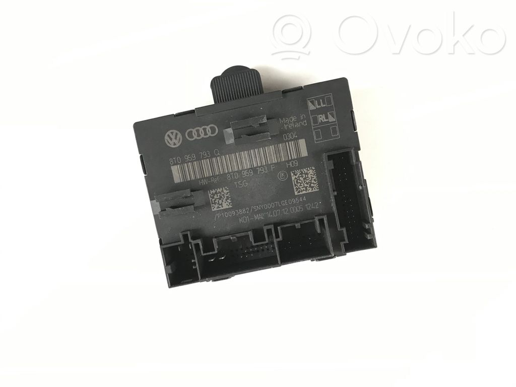 Audi A4 S4 B8 8K Unité de commande module de porte 
