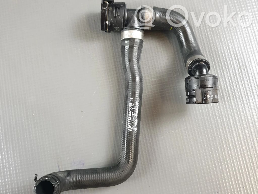 BMW i4 Electric car engine cooling hoses/pipes 